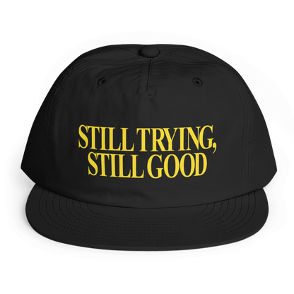 STILL TRYING CAP (BLACK)