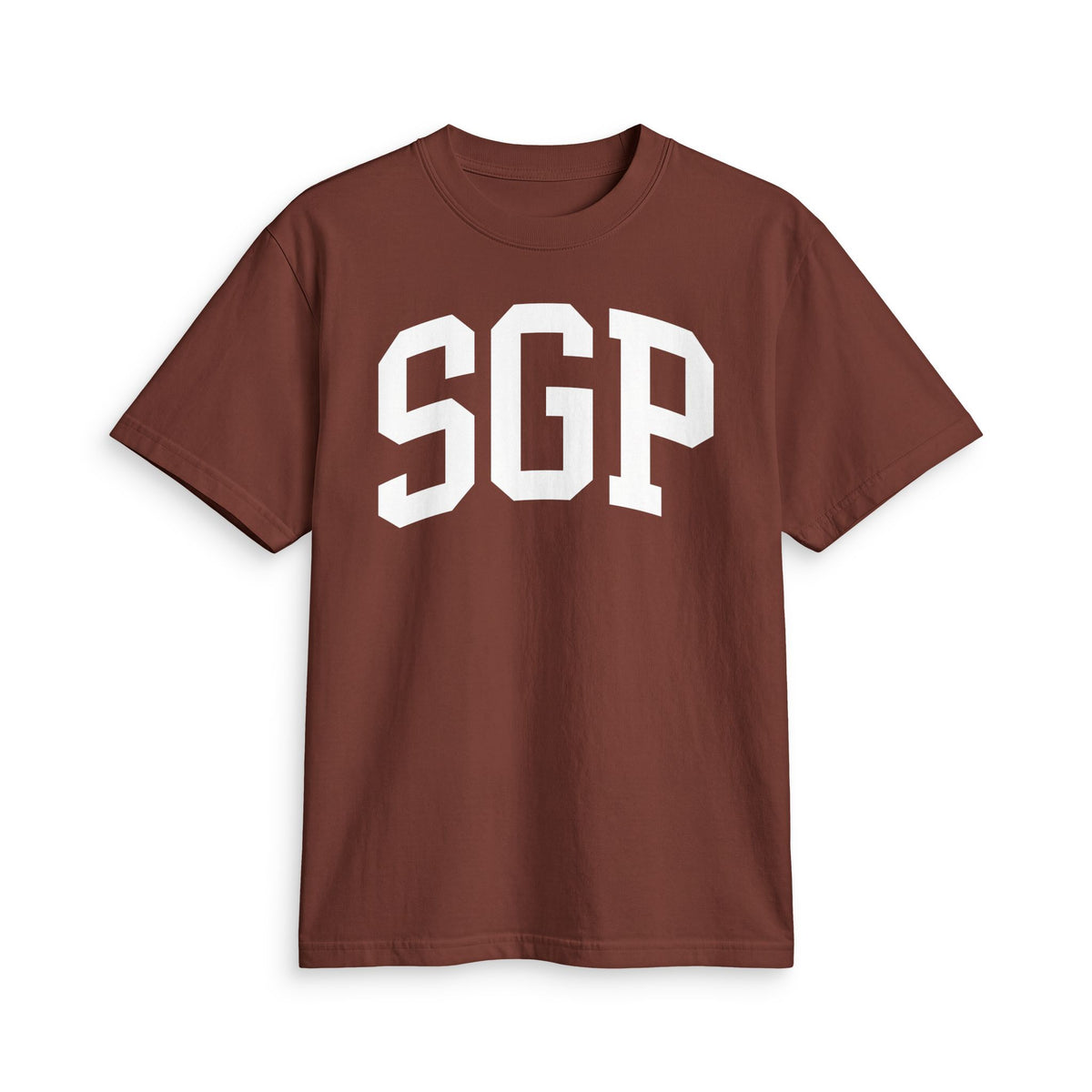 VARSITY TEE (BROWN)