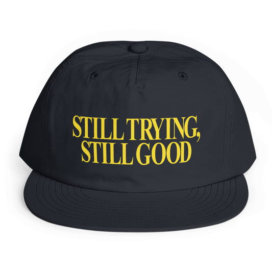 STILL TRYING CAP (NAVY)